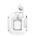 Air31 Wireless Earbuds Bluetooth 5.3, Wireless Earphones Transparent with Deep Bass Hi-Fi Stereo Sound, Bluetooth Headphone with Built-in Mic Charging Case Suitable for iPhone Android Laptop